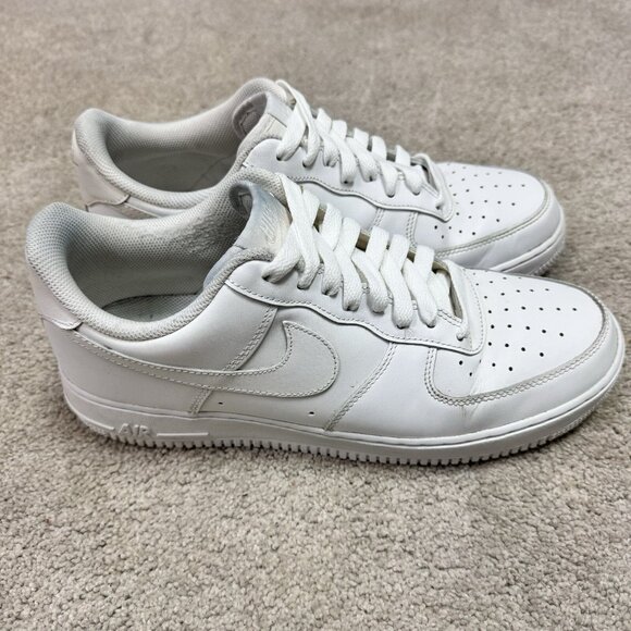 Nike Air Force 1 Sneakers Men’s White Lace Up Size 11.5 main image 6